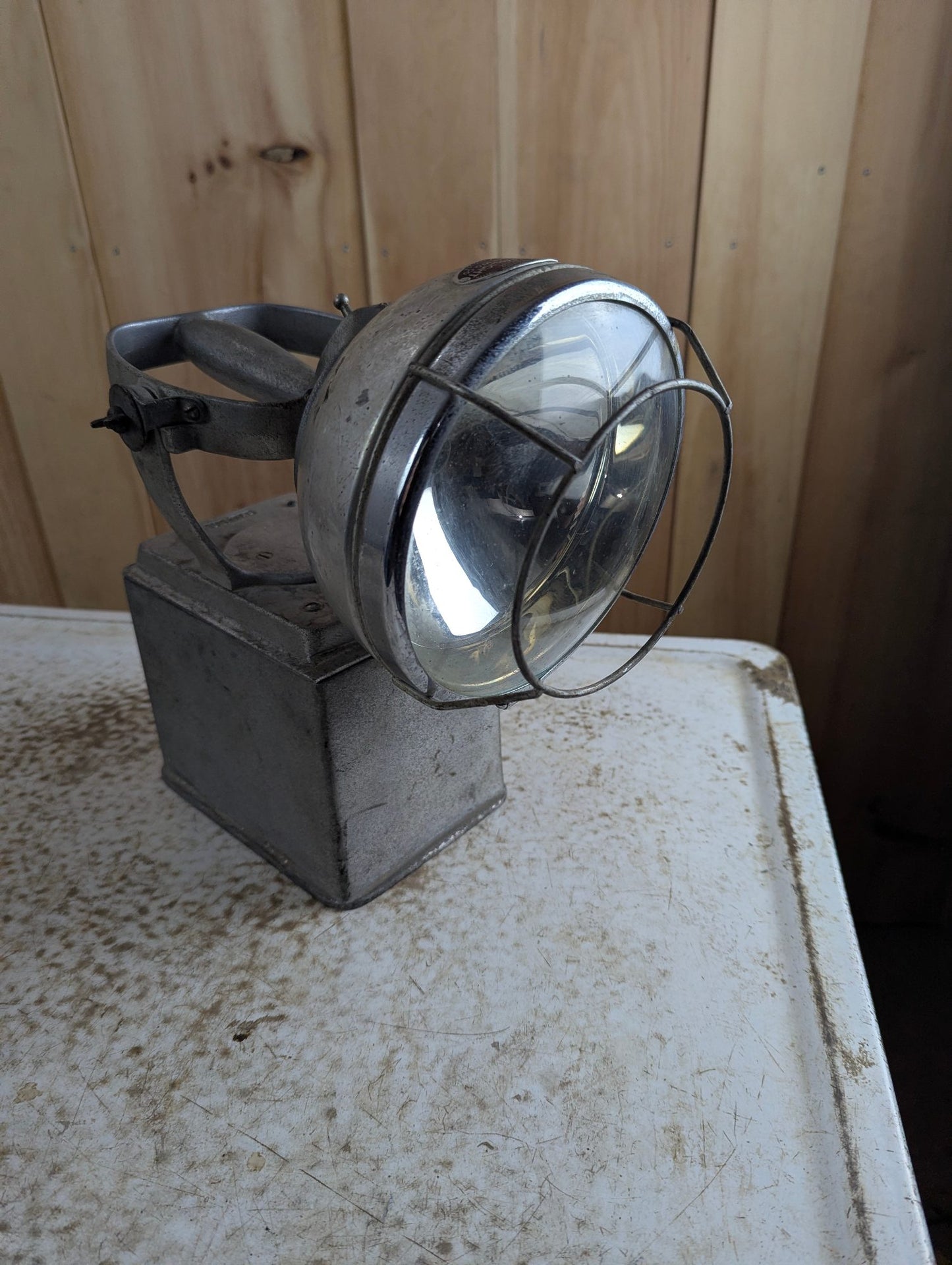 Vintage Carpenter Manufacturing Master-Light Spotlight