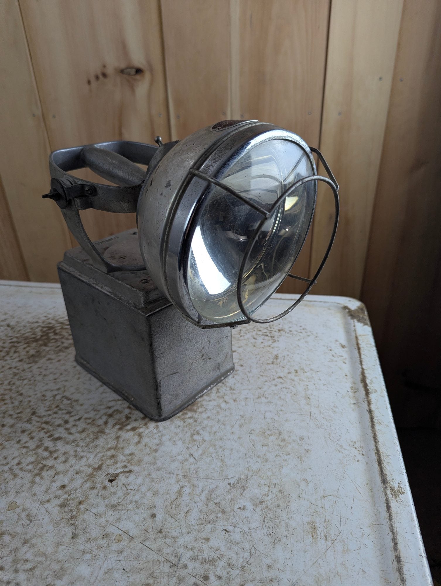 Vintage Carpenter Manufacturing Master-Light Spotlight