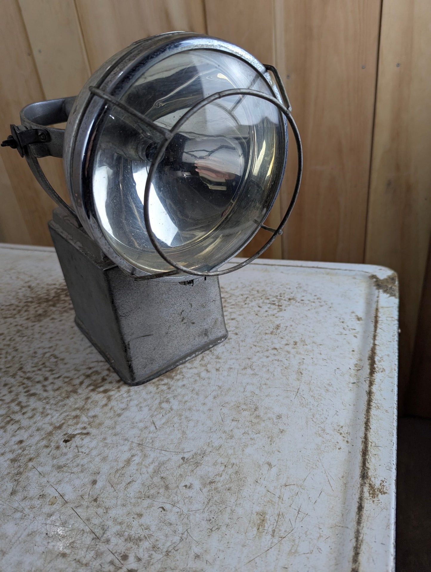 Vintage Carpenter Manufacturing Master-Light Spotlight