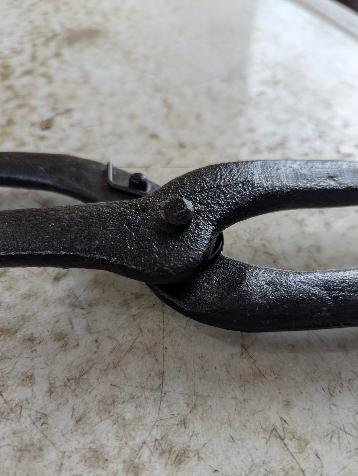 Vintage Cast Iron Ball and Ring Shoe Stretcher Leatherworking Tool