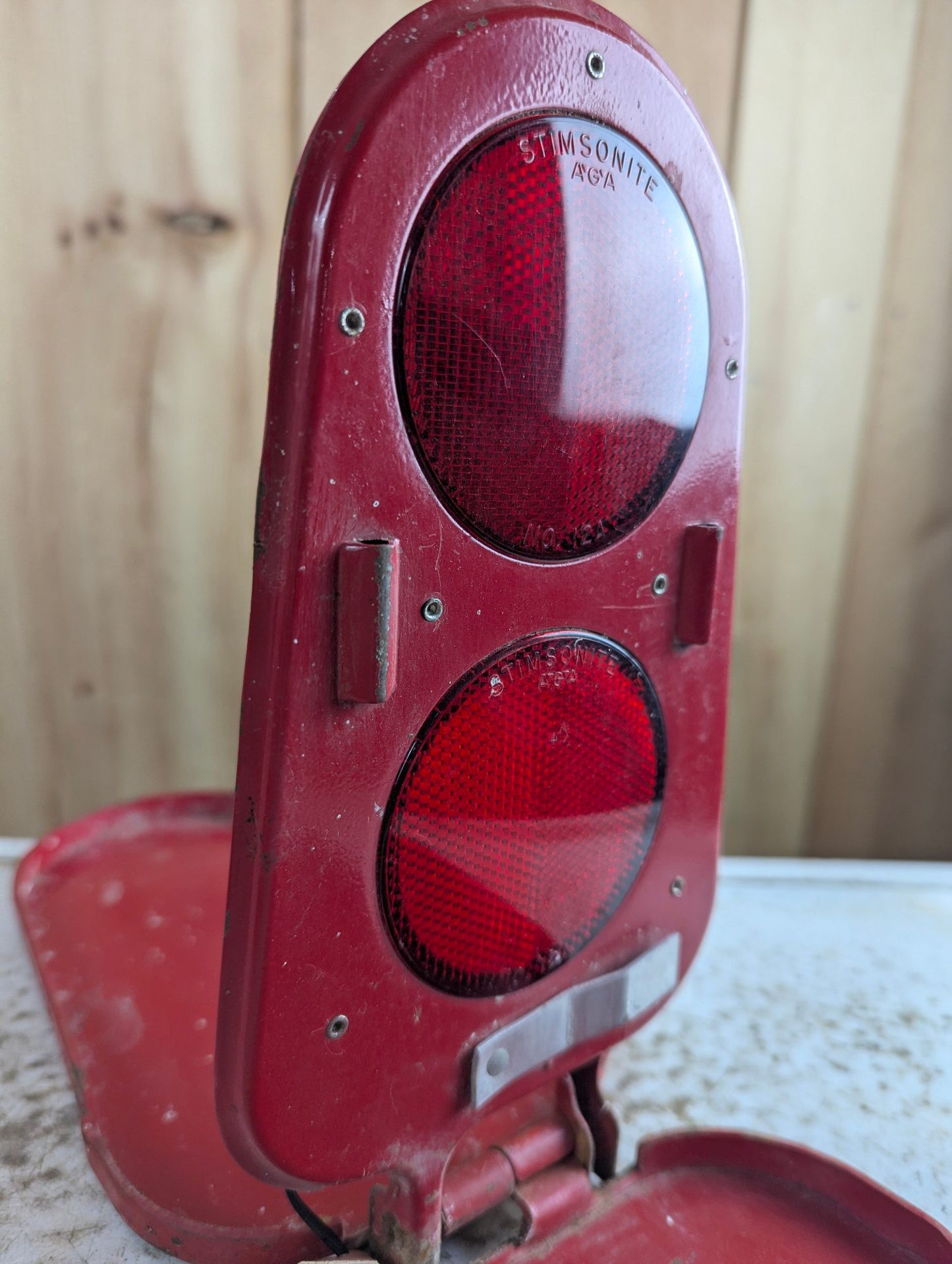 Vintage Miro-Flare Roadside Automotive Emergency Reflector