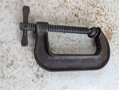 Vintage 4" Cincinnati Tool Co. C-Clamp