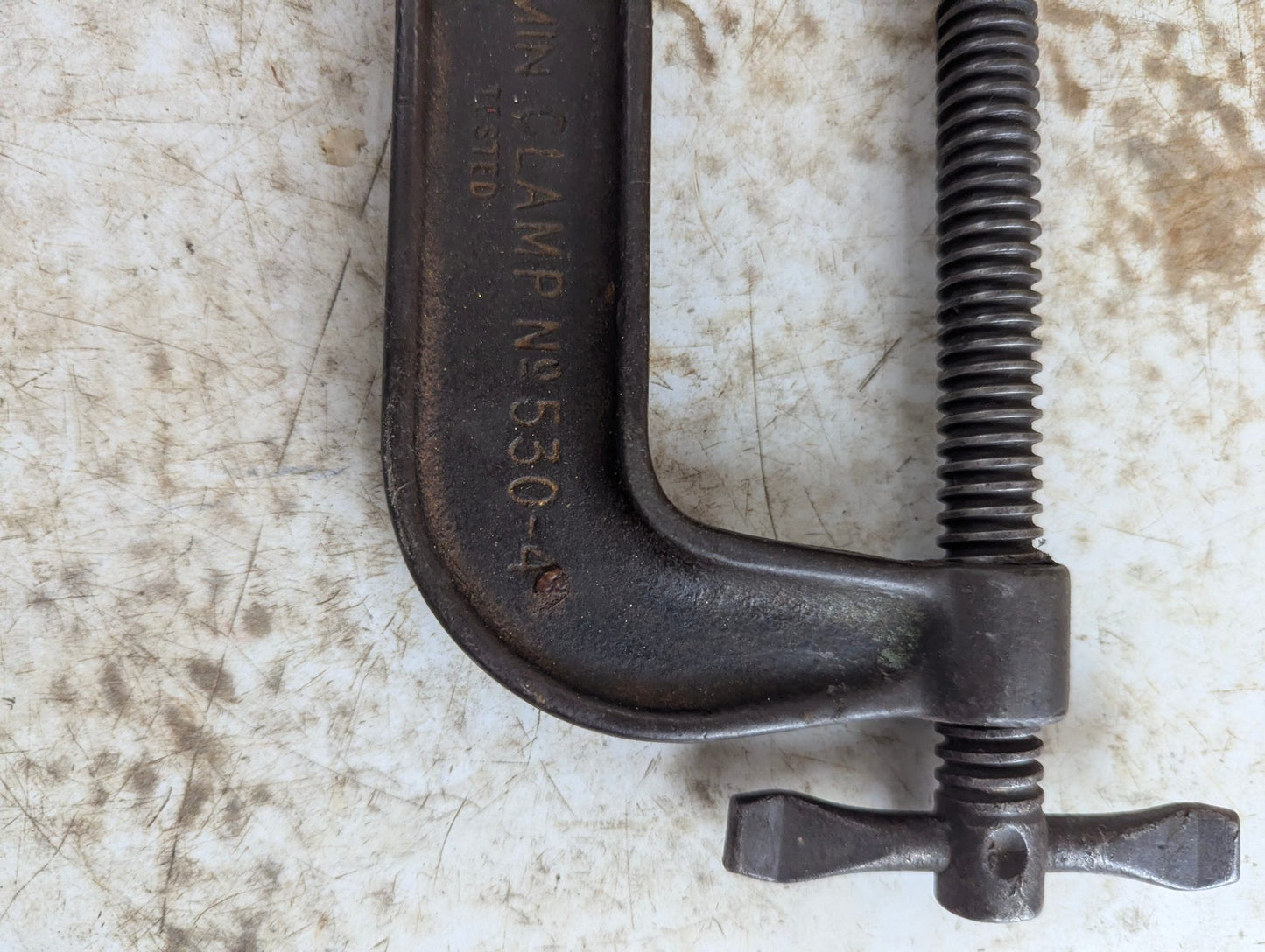Vintage 4" Cincinnati Tool Co. C-Clamp