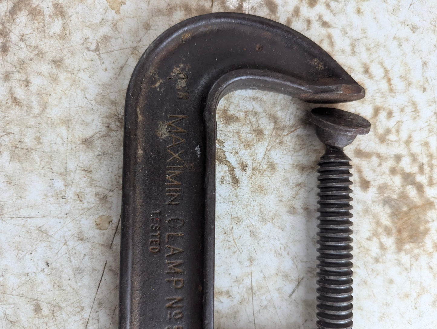 Vintage 4" Cincinnati Tool Co. C-Clamp