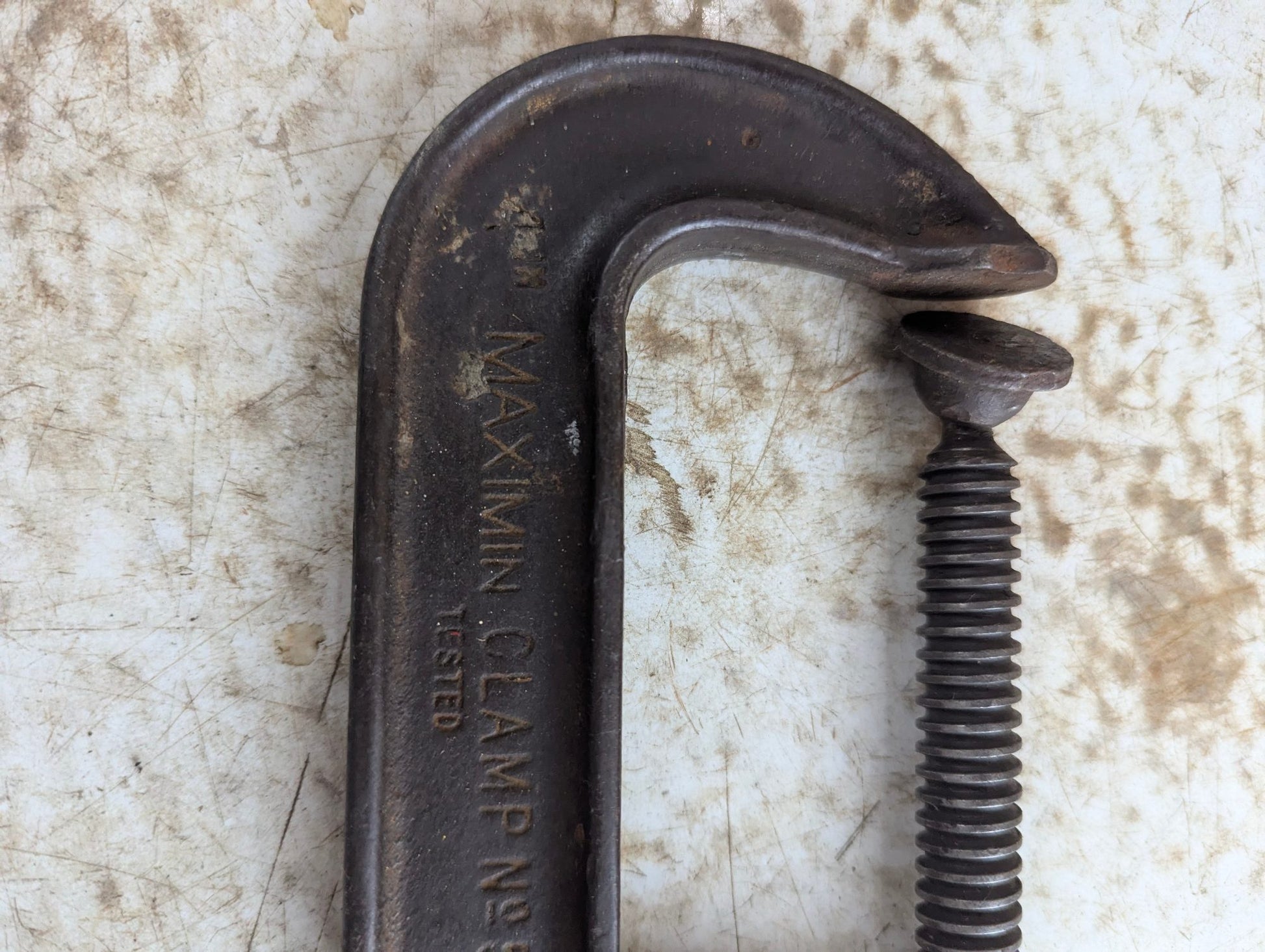 Vintage 4" Cincinnati Tool Co. C-Clamp