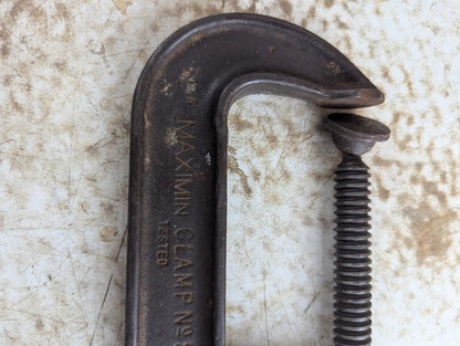 Vintage 4" Cincinnati Tool Co. C-Clamp