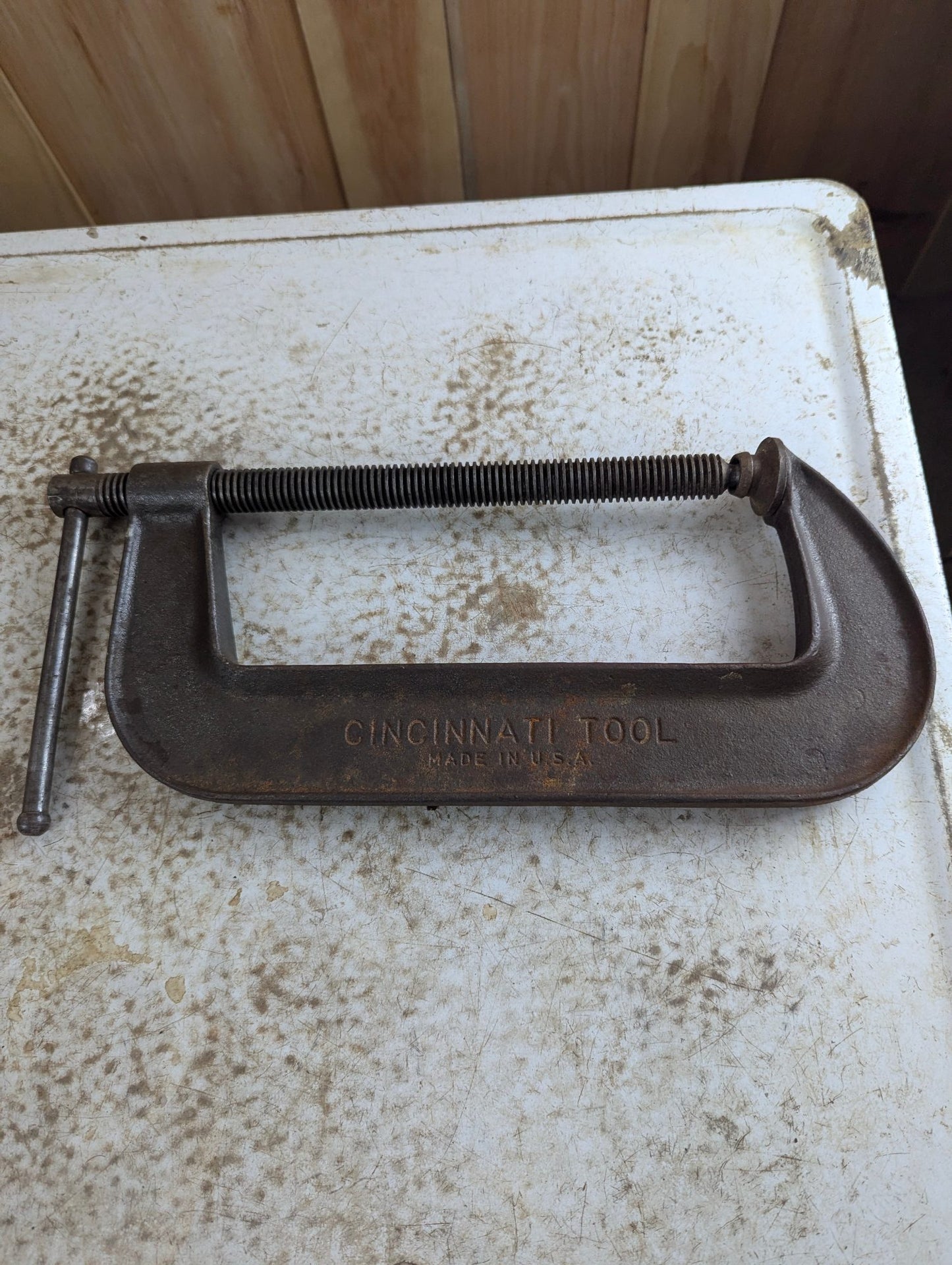 Vintage 10" Cincinnati Tool Co. C-Clamp