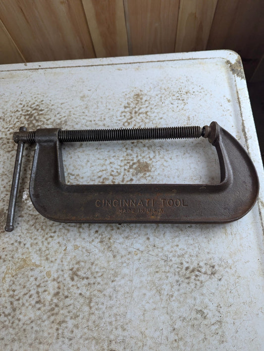 Vintage 10" Cincinnati Tool Co. C-Clamp