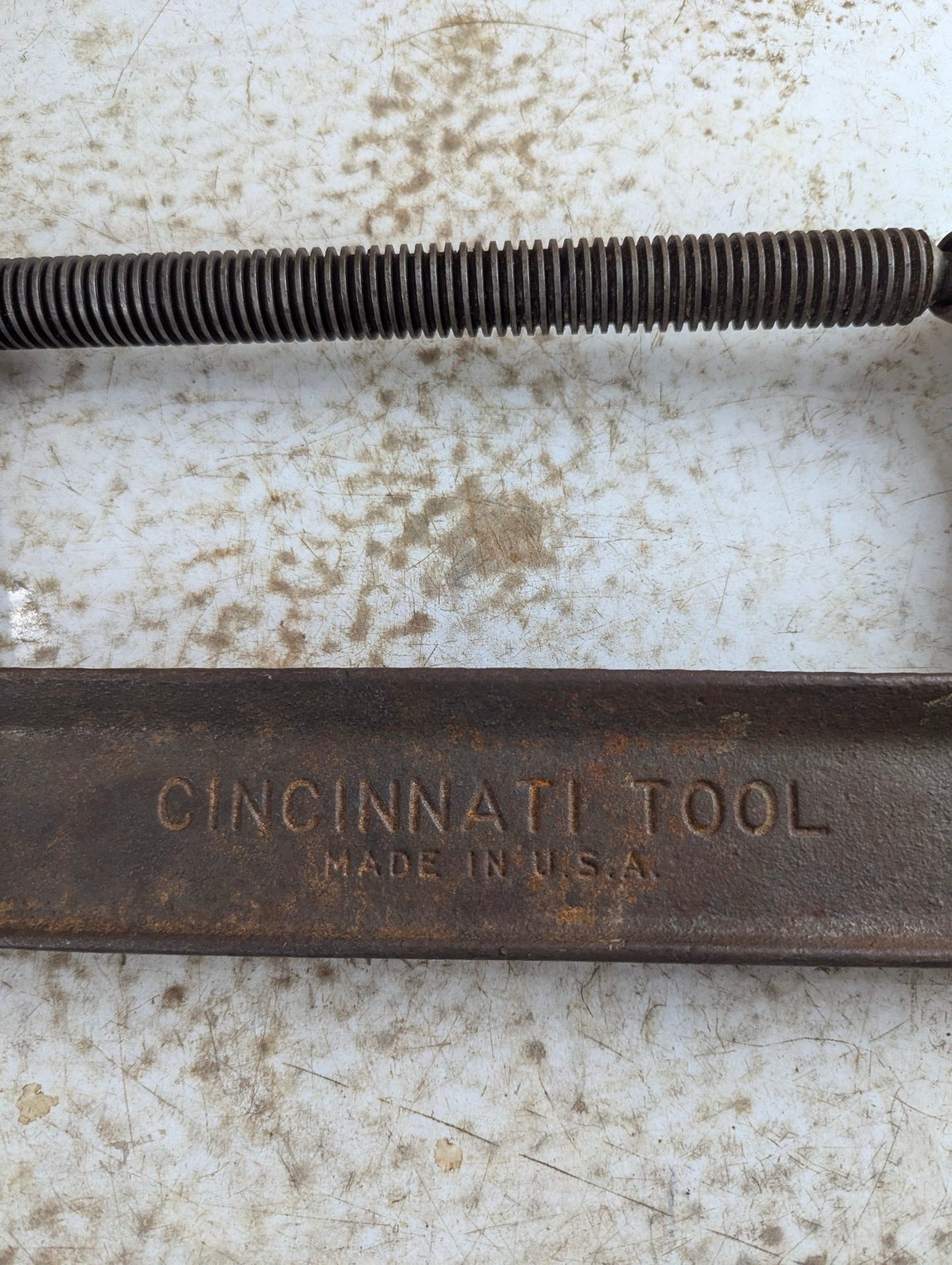 Vintage 10" Cincinnati Tool Co. C-Clamp
