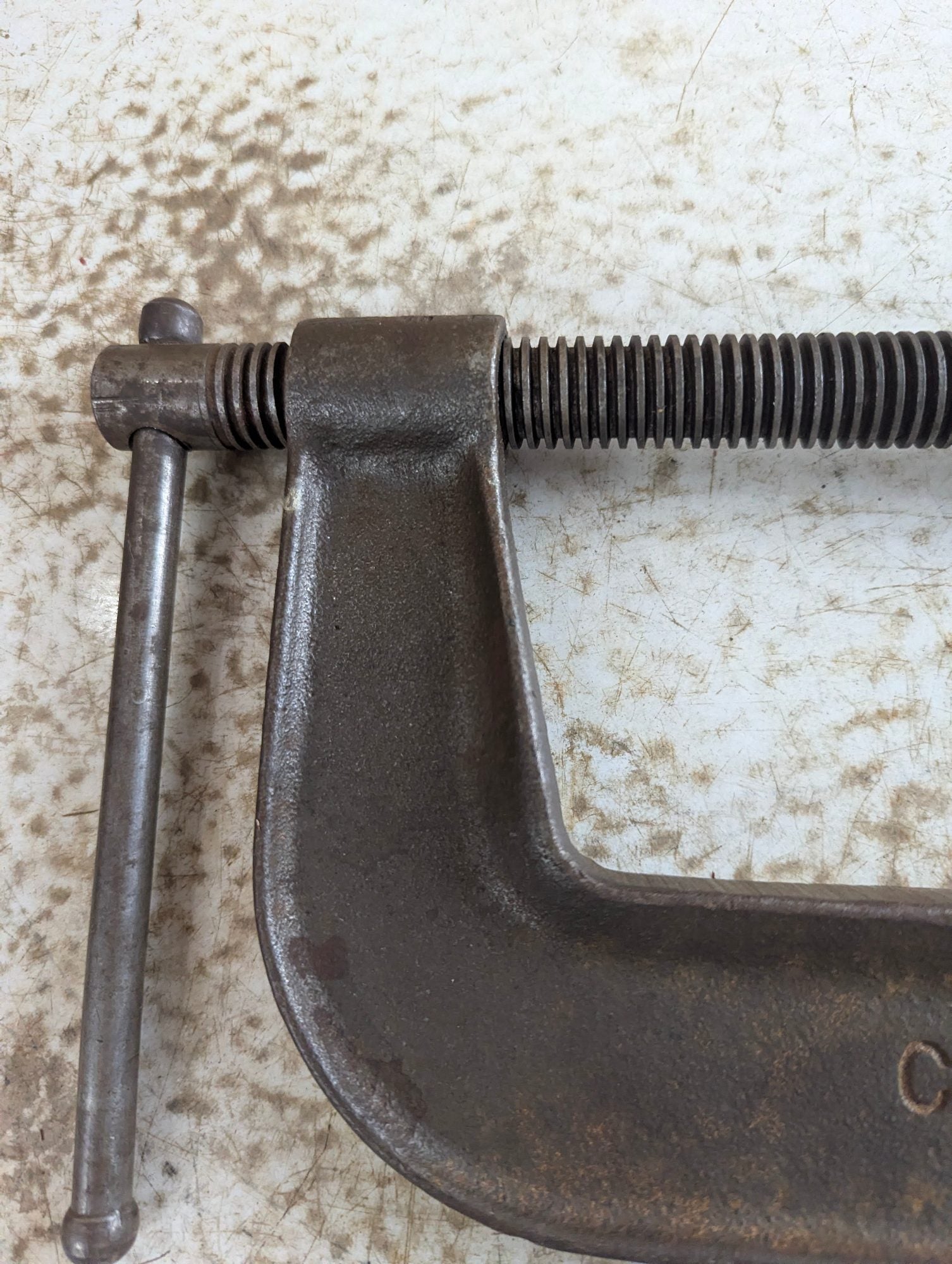 Vintage 10" Cincinnati Tool Co. C-Clamp