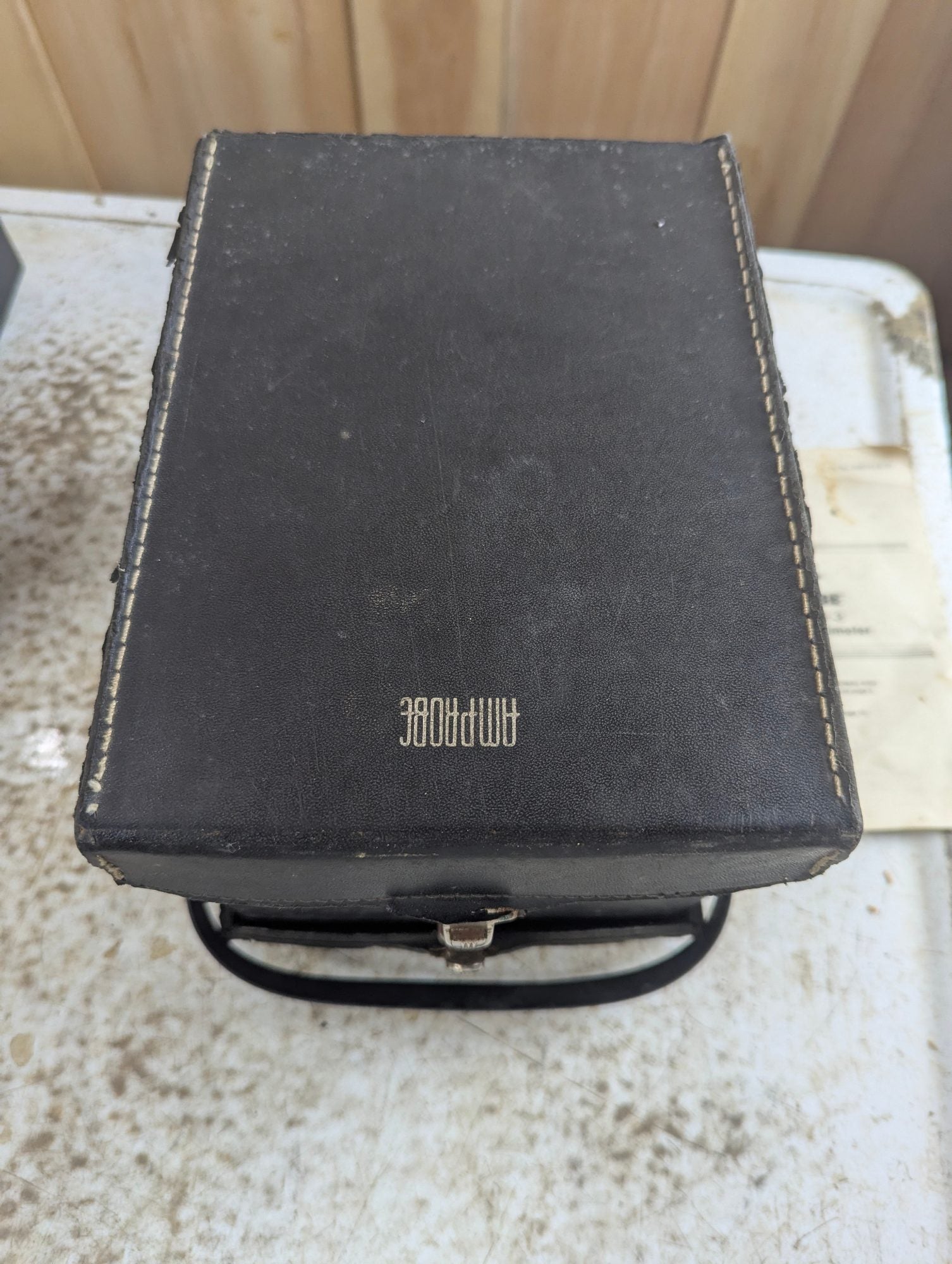 Vintage Amprobe Model AM-3 Multimeter in Case with Manual