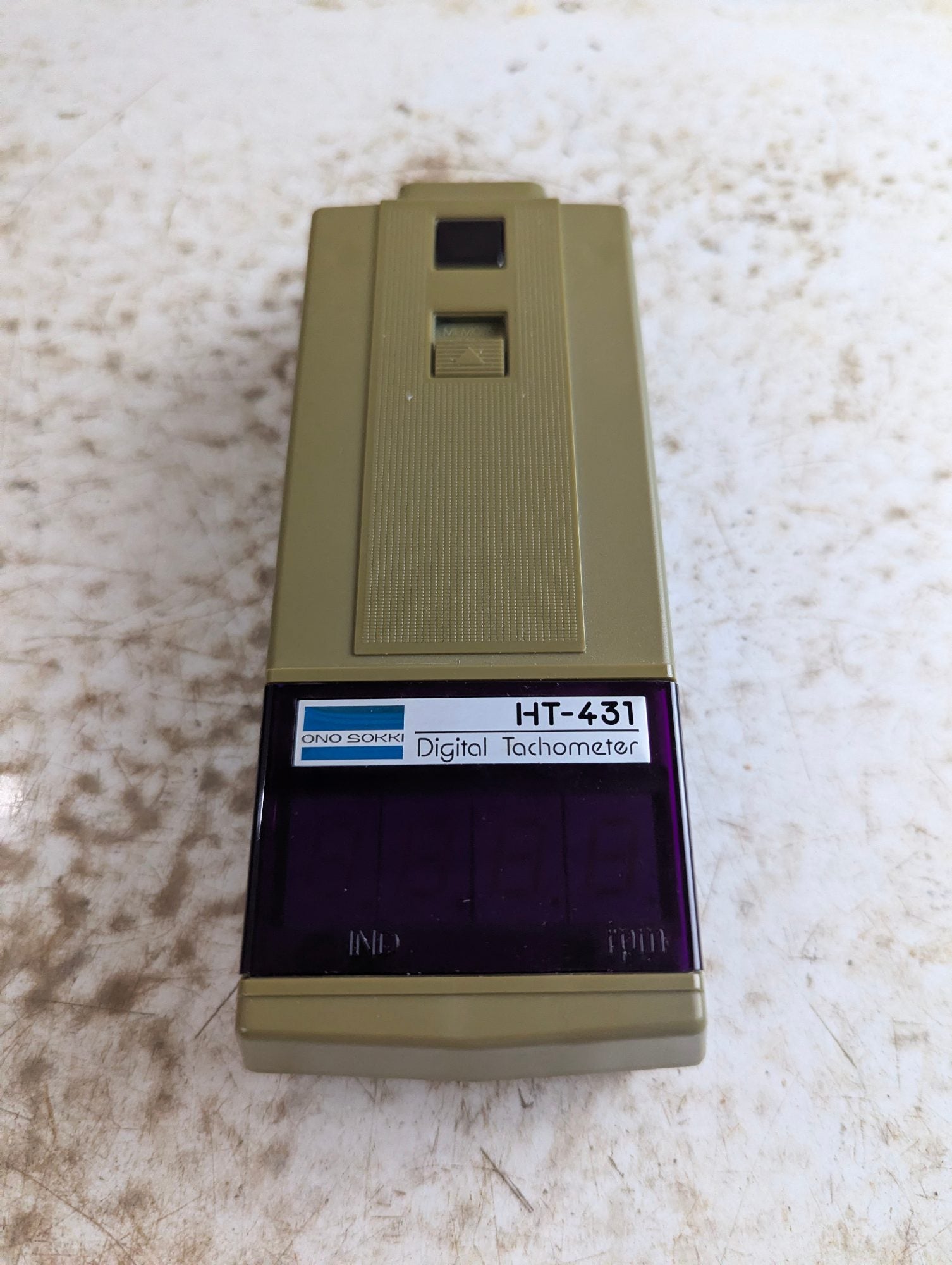 Ono Sokki HT-431 Digital Hand Tachometer - tested
