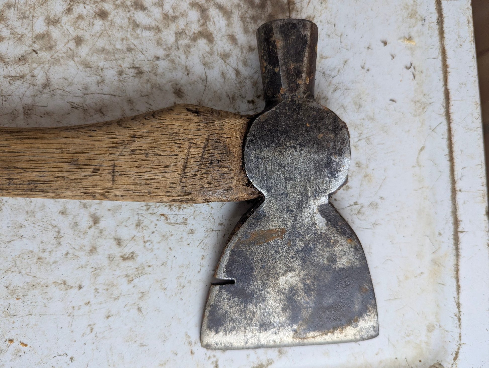 Vintage Cast Steel Shingling Hatchet