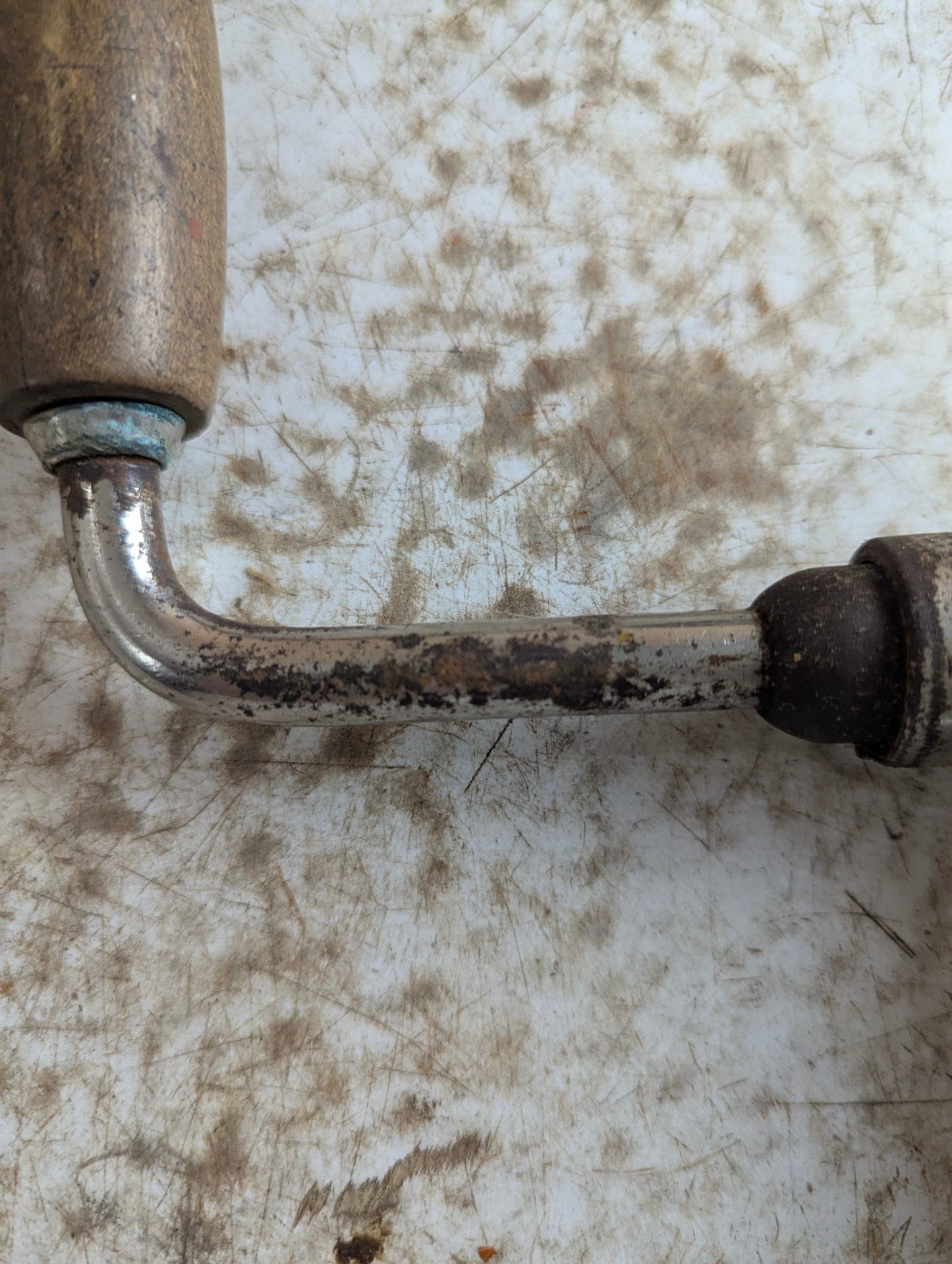 Vintage Hand Brace Manual Drill Tool