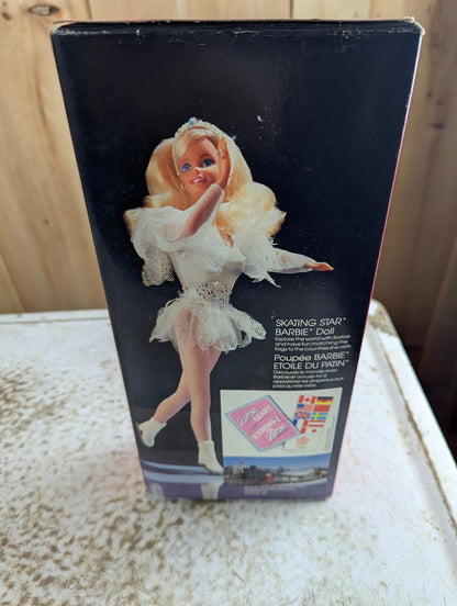 1987 Calgary Olympics Skating Star Mattel 4547 Barbie Doll NRFB
