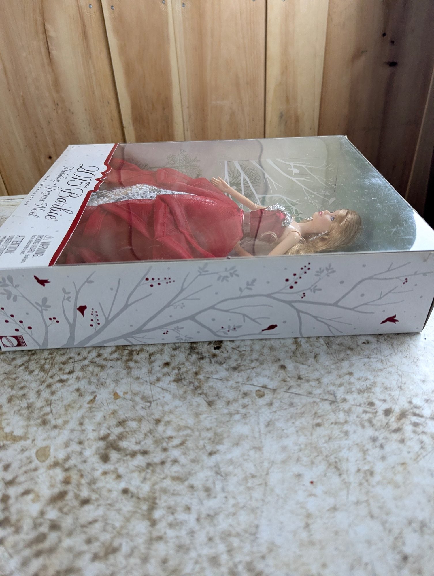 2015 Holiday Barbie Doll (Blonde) Mattel CHR76 NRFB