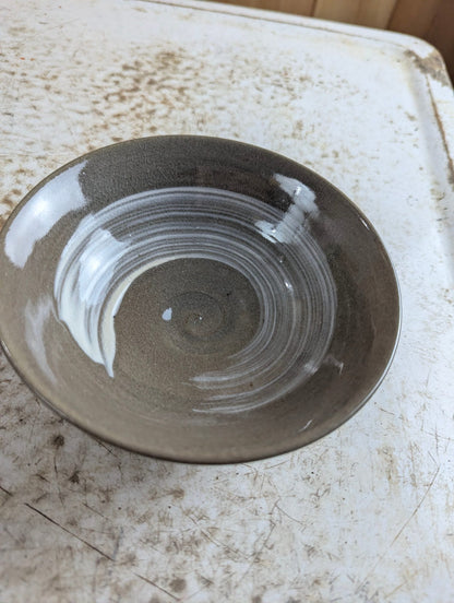 Handmade Japanese Style Hakeme Brushstroke Bowl