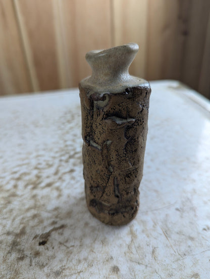 5" Hand-Made Studio Pottery Organic Vase