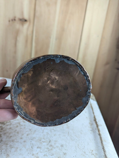 Vintage 3.5" Rustic Copper Watering Can - no Handle