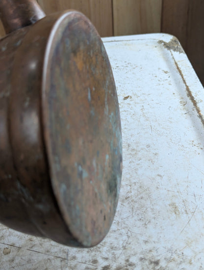 Vintage 4.5" Tall Tagus Portuguese Copper Tea Kettle