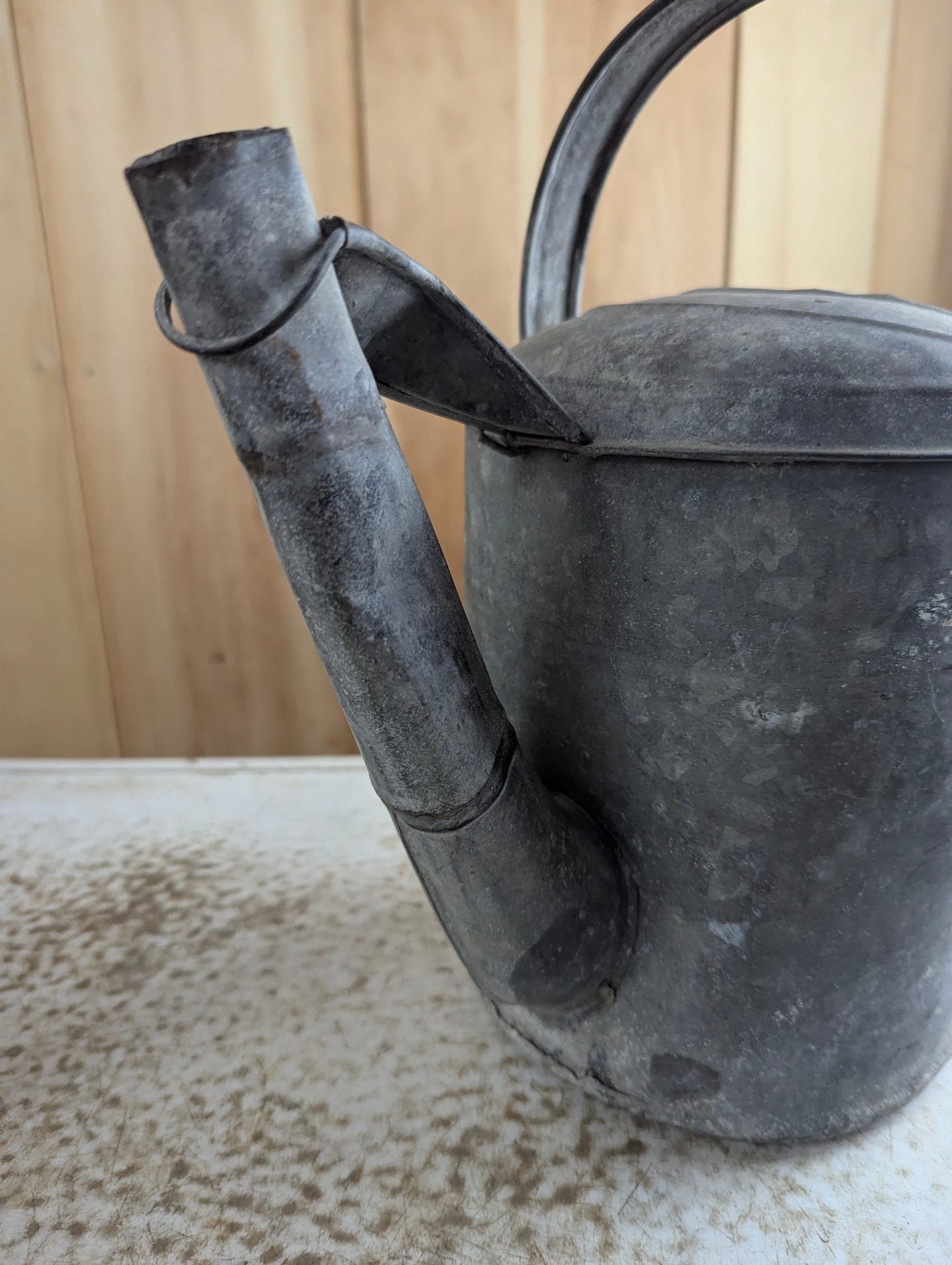 Vintage Galvanized Watering Can