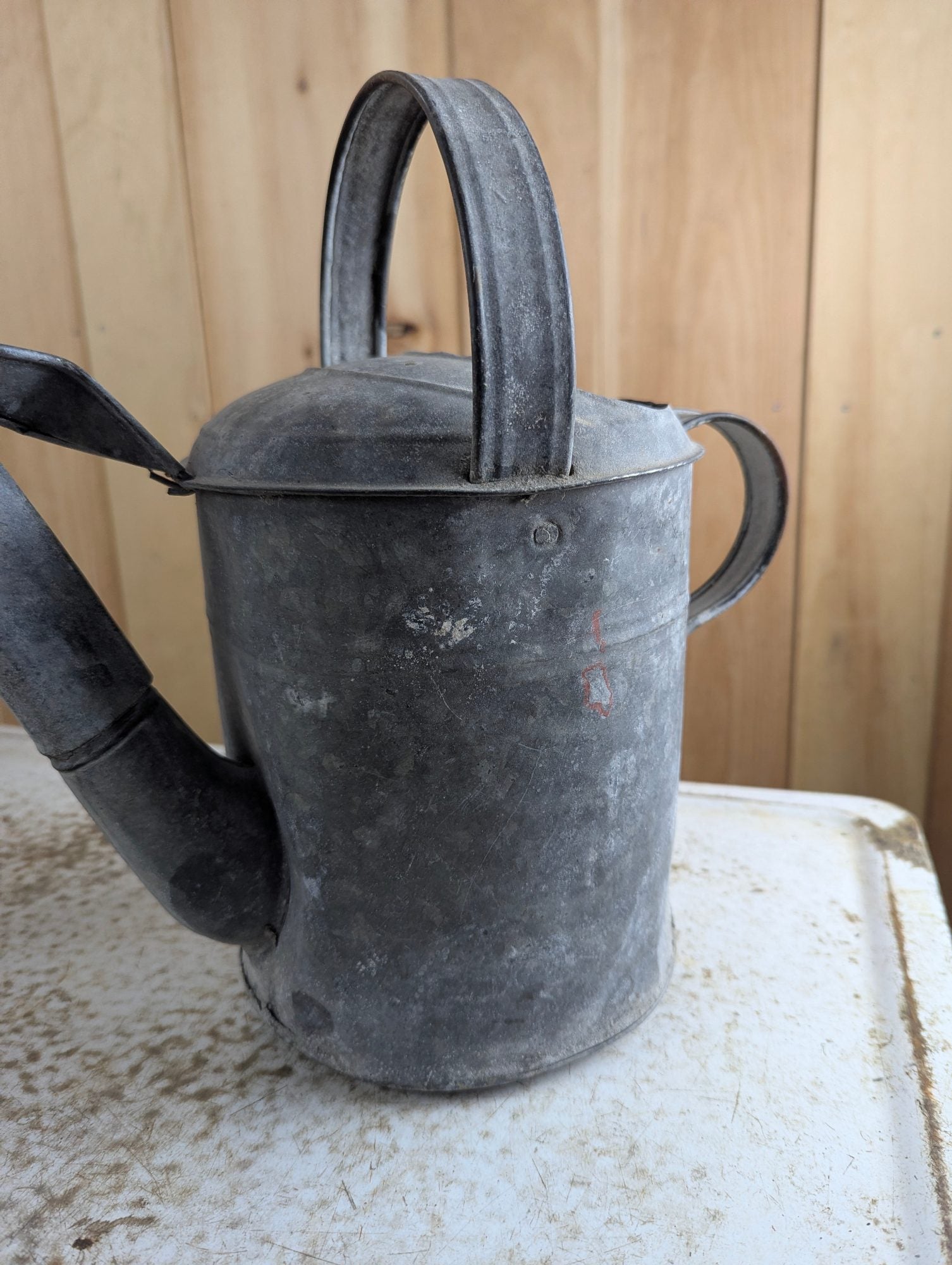 Vintage Galvanized Watering Can