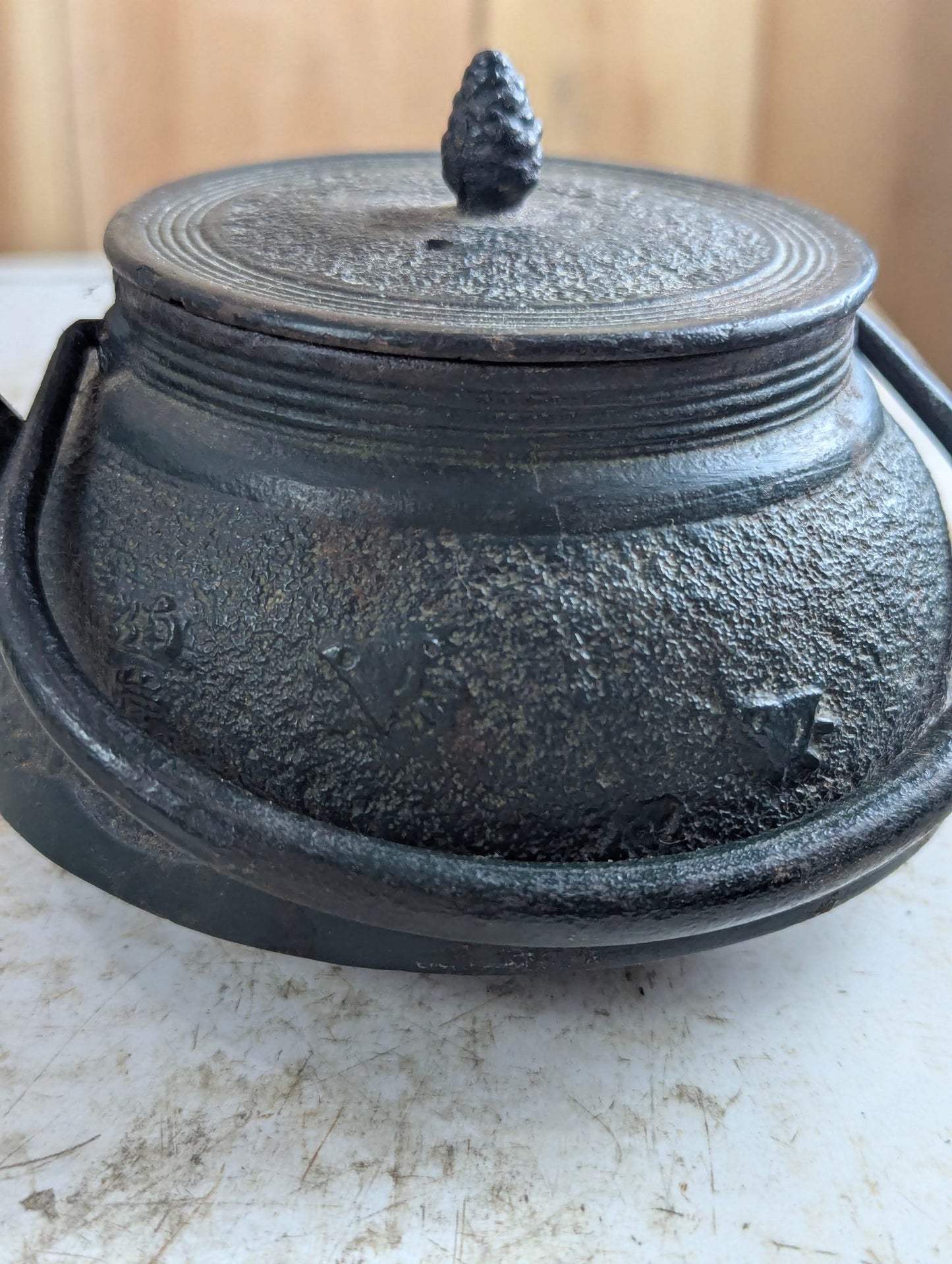 Vintage Japanese Cast Iron Teapot