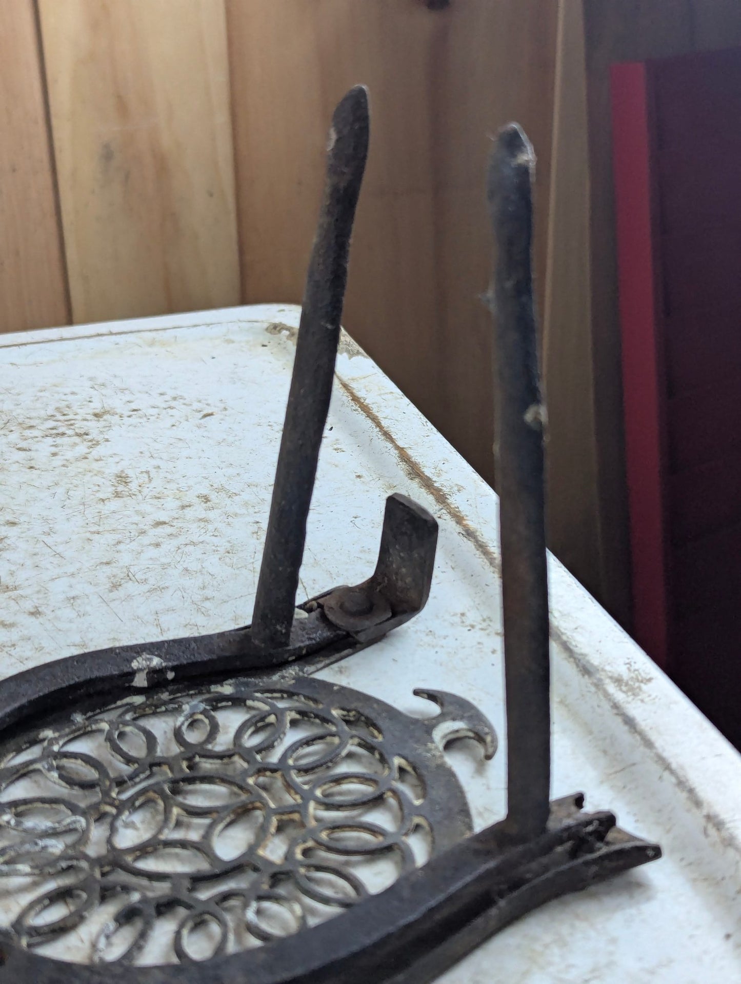 19th Century Fireplace Hearth Trivet Pot Stand