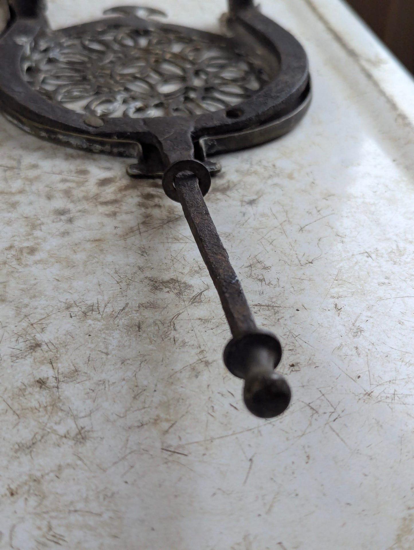 19th Century Fireplace Hearth Trivet Pot Stand