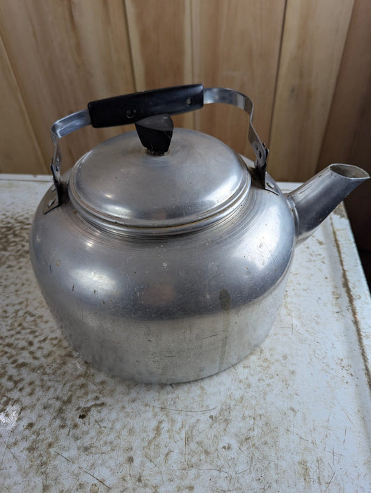 Vintage Aluminum Tea Kettle
