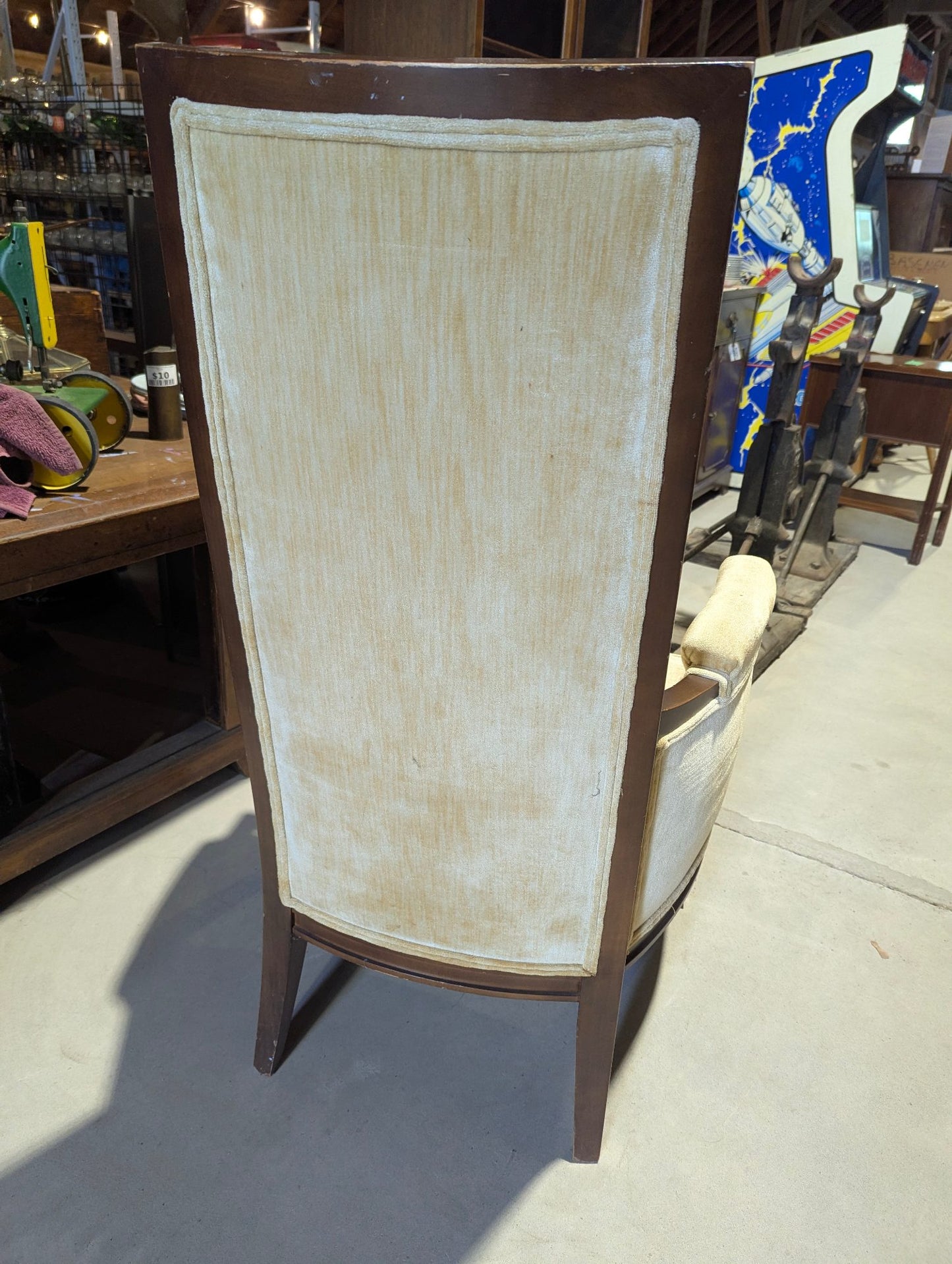 Vintage Highback Armchair 44"H