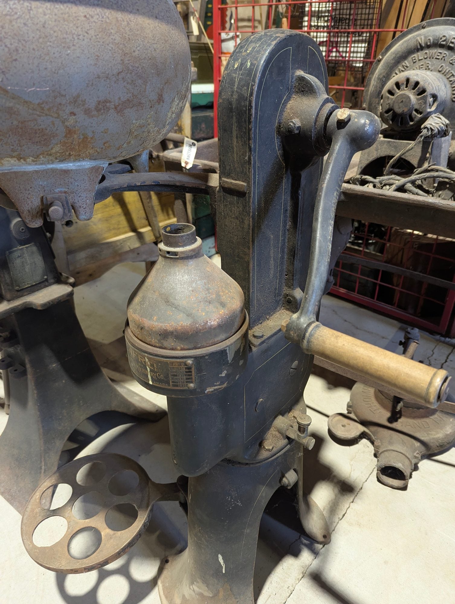 Antique Renfrew Cream Separator