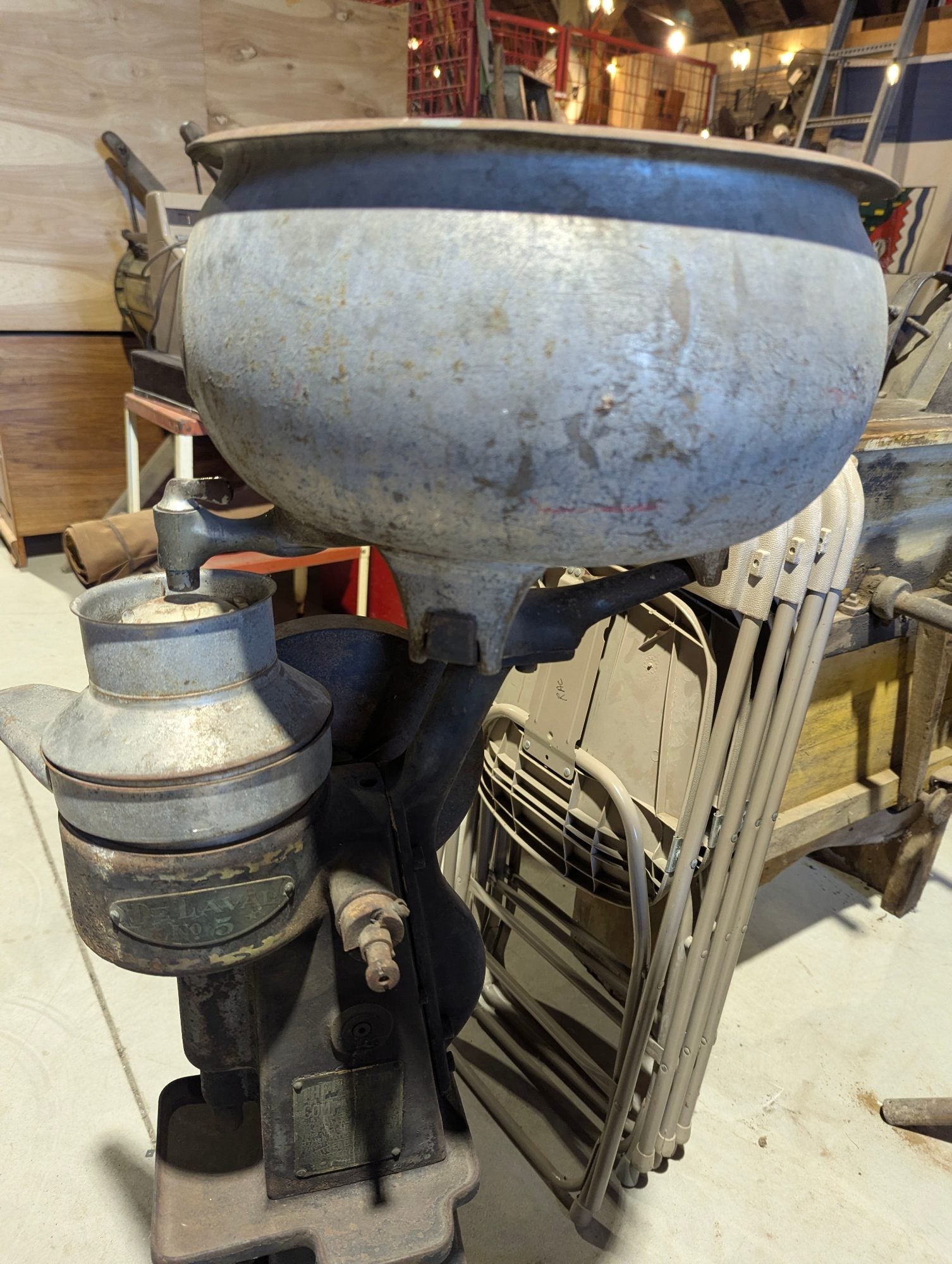 Antique De Leval #5 Cream Separator