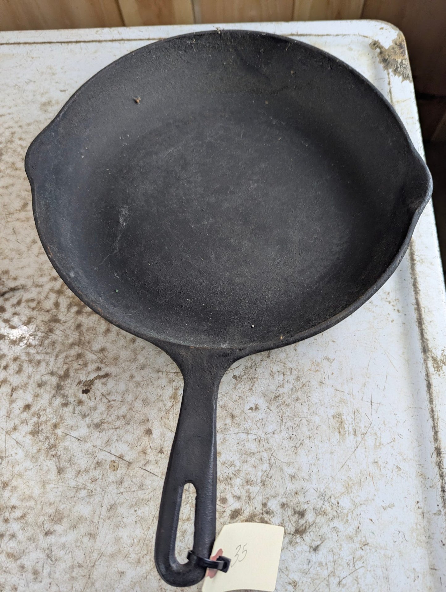 Vintage Levcoware #8 Cast Iron Skillet