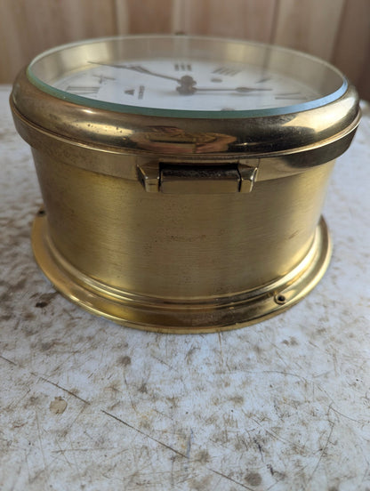 1950s 6" German Mariner Ship's Bell Clock