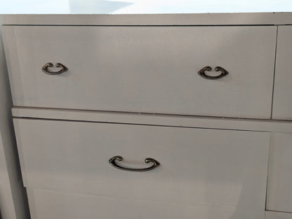 Mid-Centry Modern 6 Drawer Dresser 44" x 17" x 30"H