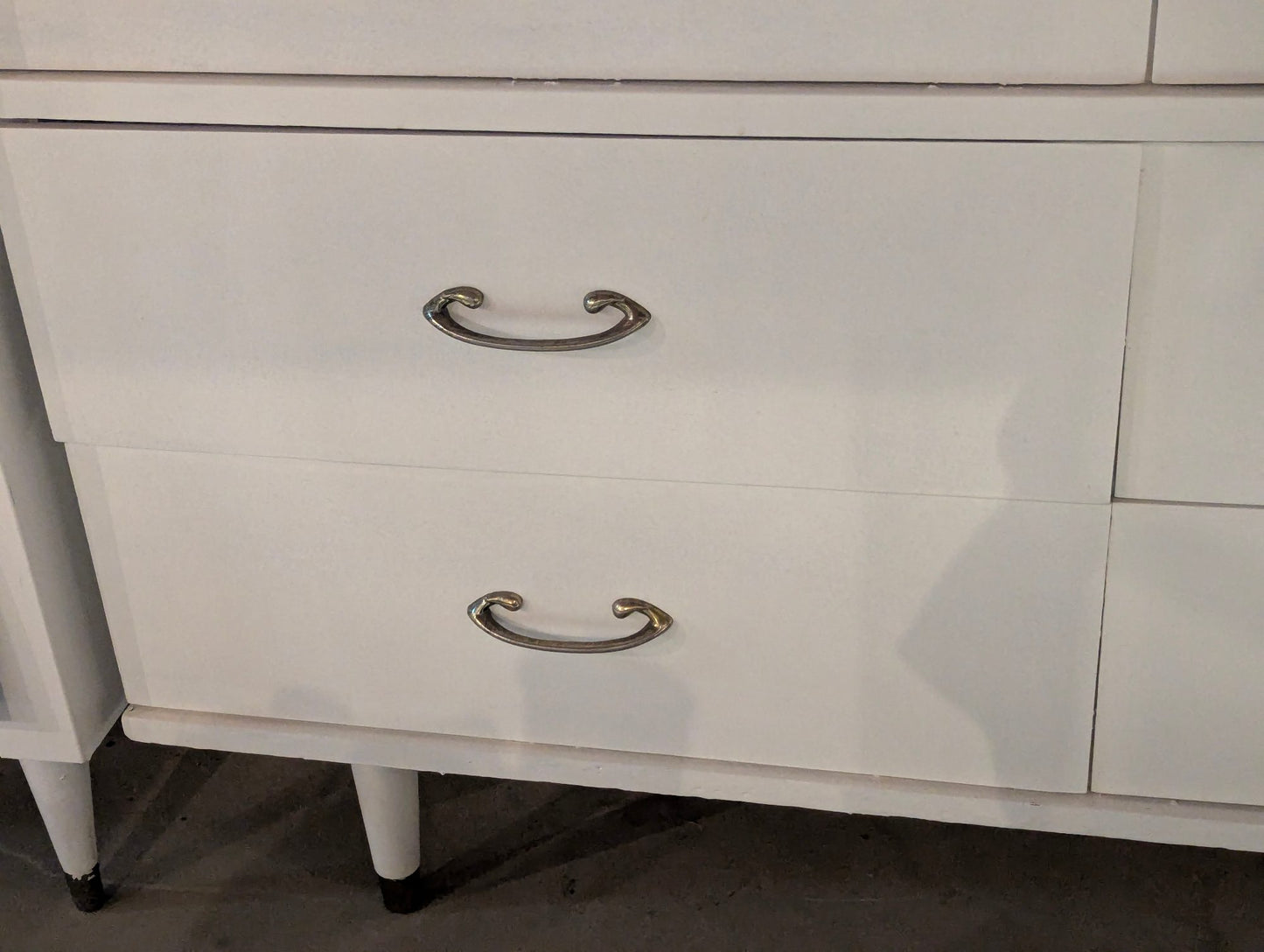 Mid-Centry Modern 6 Drawer Dresser 44" x 17" x 30"H