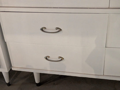 Mid-Centry Modern 6 Drawer Dresser 44" x 17" x 30"H