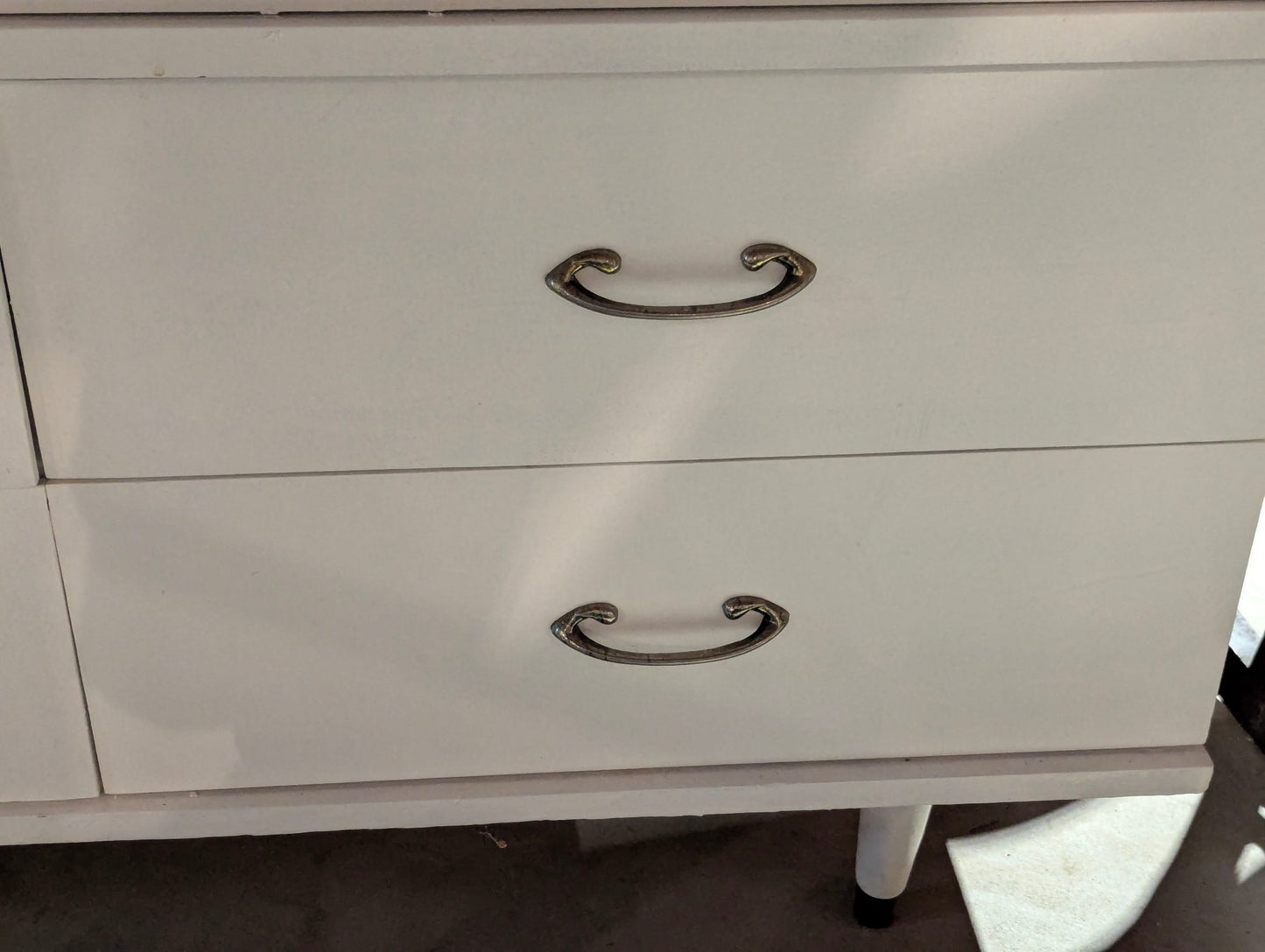 Mid-Centry Modern 6 Drawer Dresser 44" x 17" x 30"H