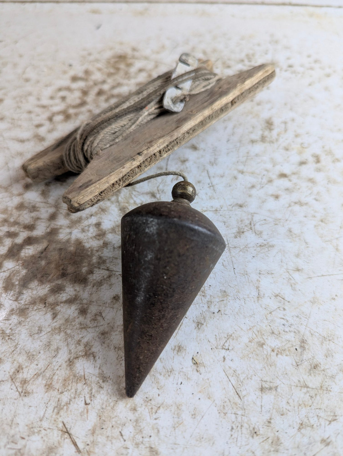 Vintage German Metal Plumb Bob