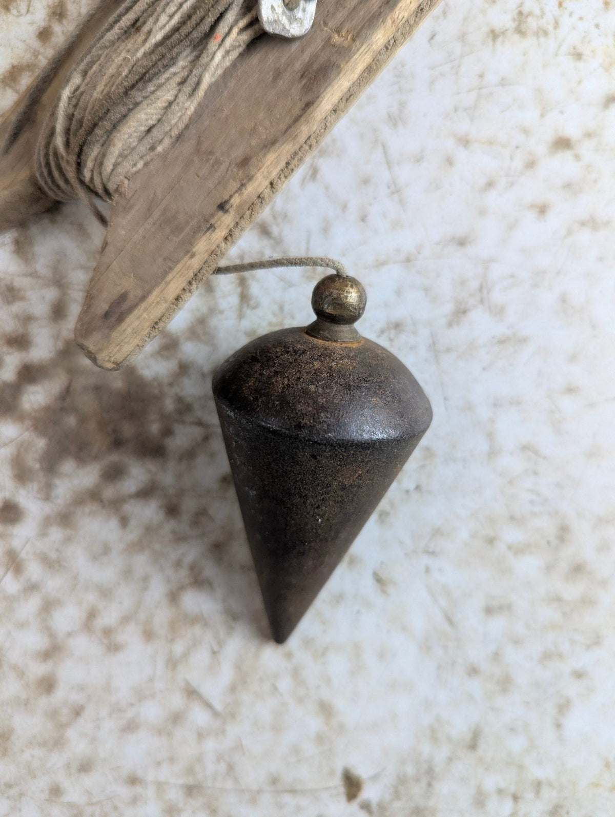 Vintage German Metal Plumb Bob