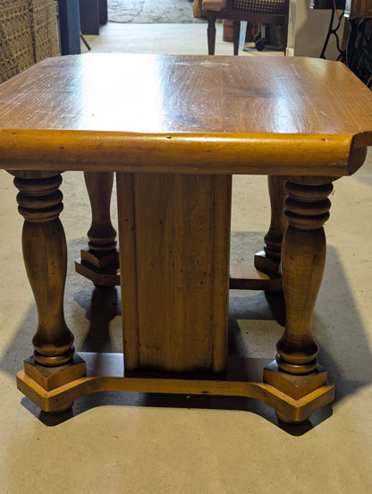 Pine End Table 28" x 24" x 19"H