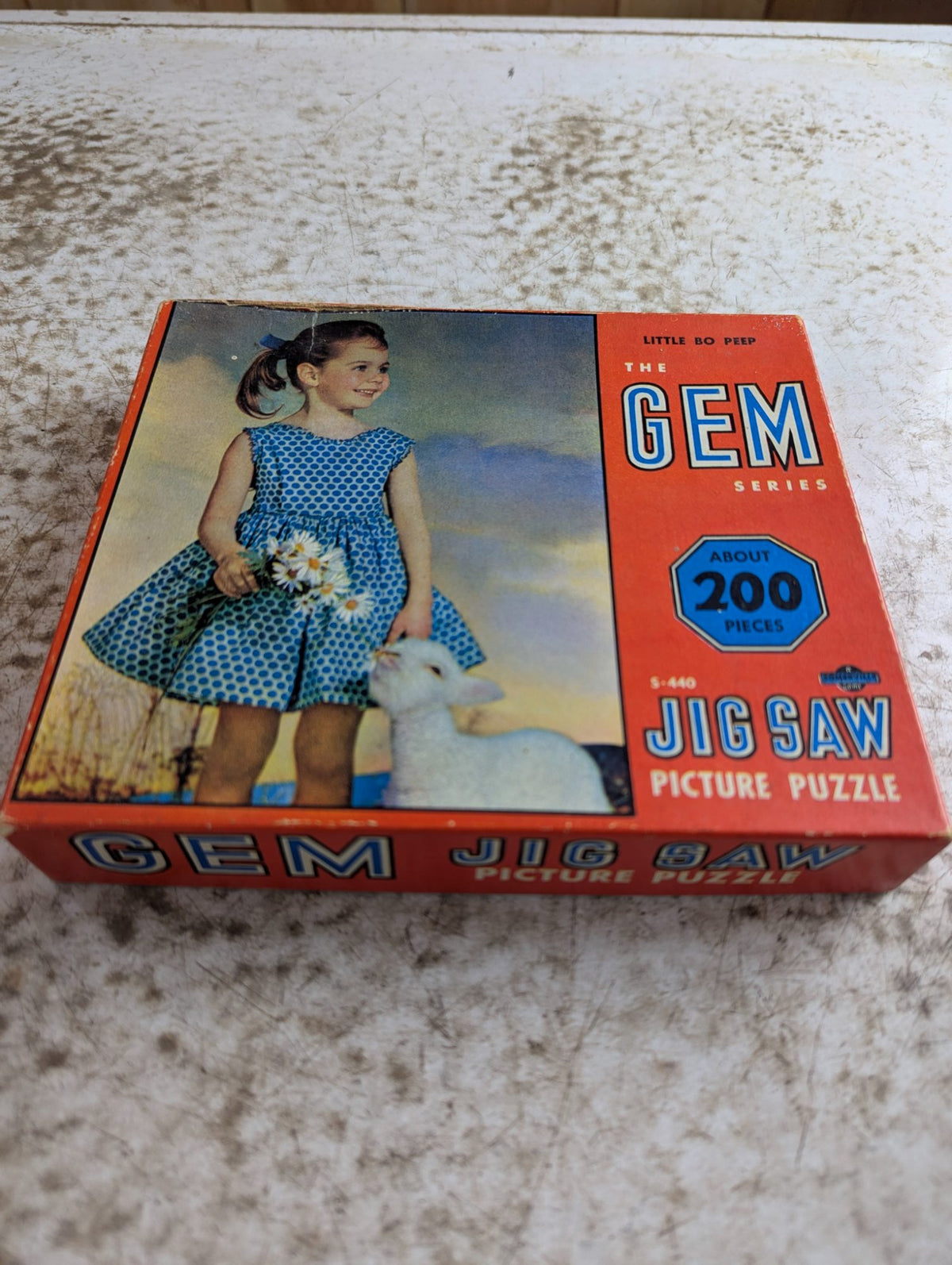 1950s Little Bo Peep Gem Series Puzzle