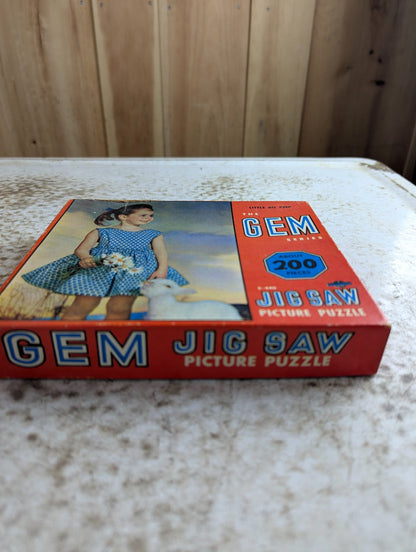 1950s Little Bo Peep Gem Series Puzzle