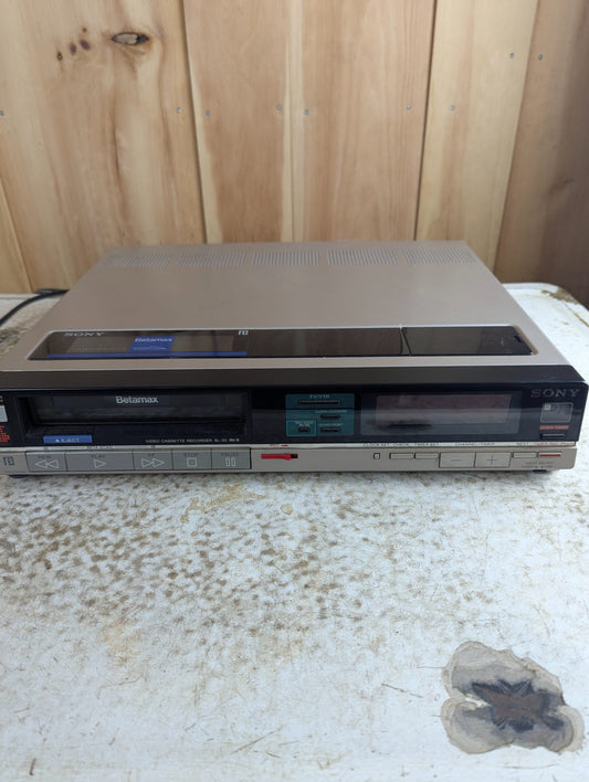 Sony SL-30 Betamax Video Cassette Player Recorder - Tested Working