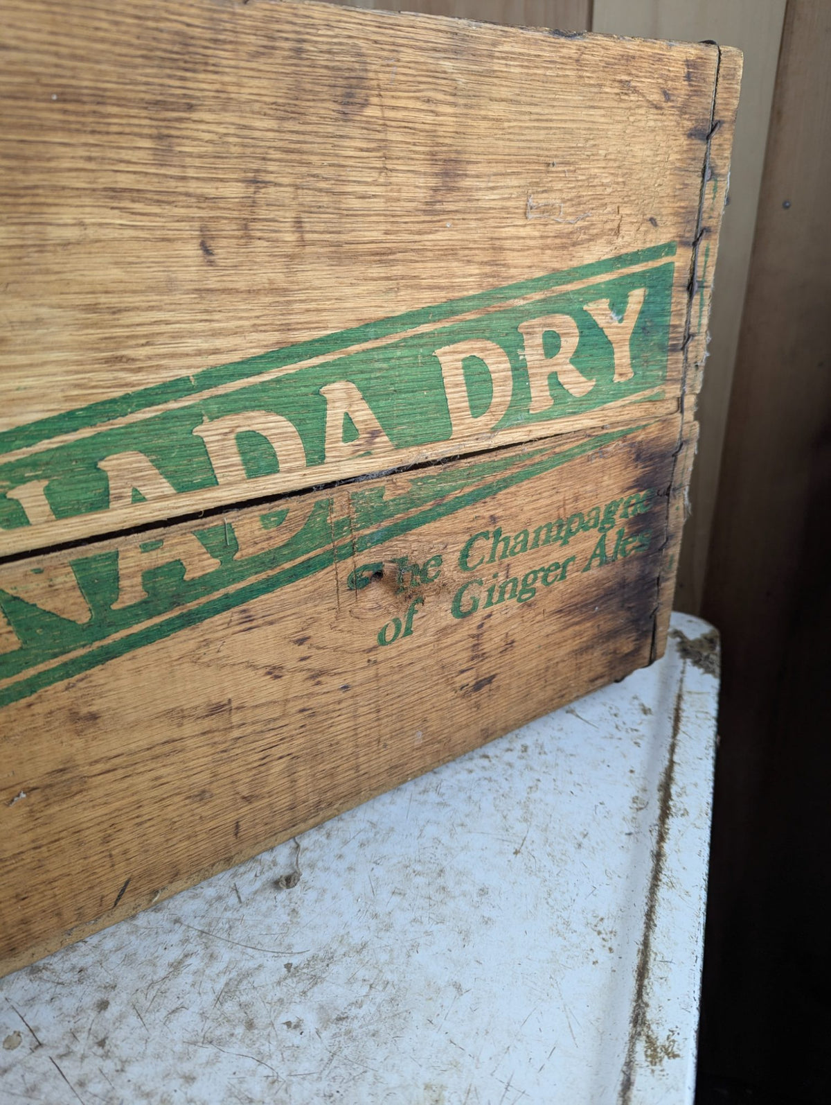 1974 Canada Dry Crate