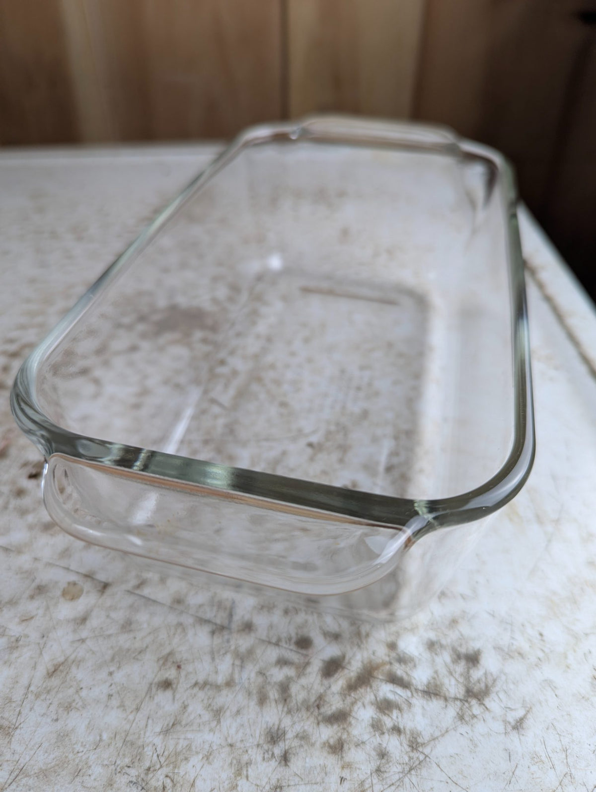 Vintage Pyrex 1.5 Qt Glass Loaf Pan