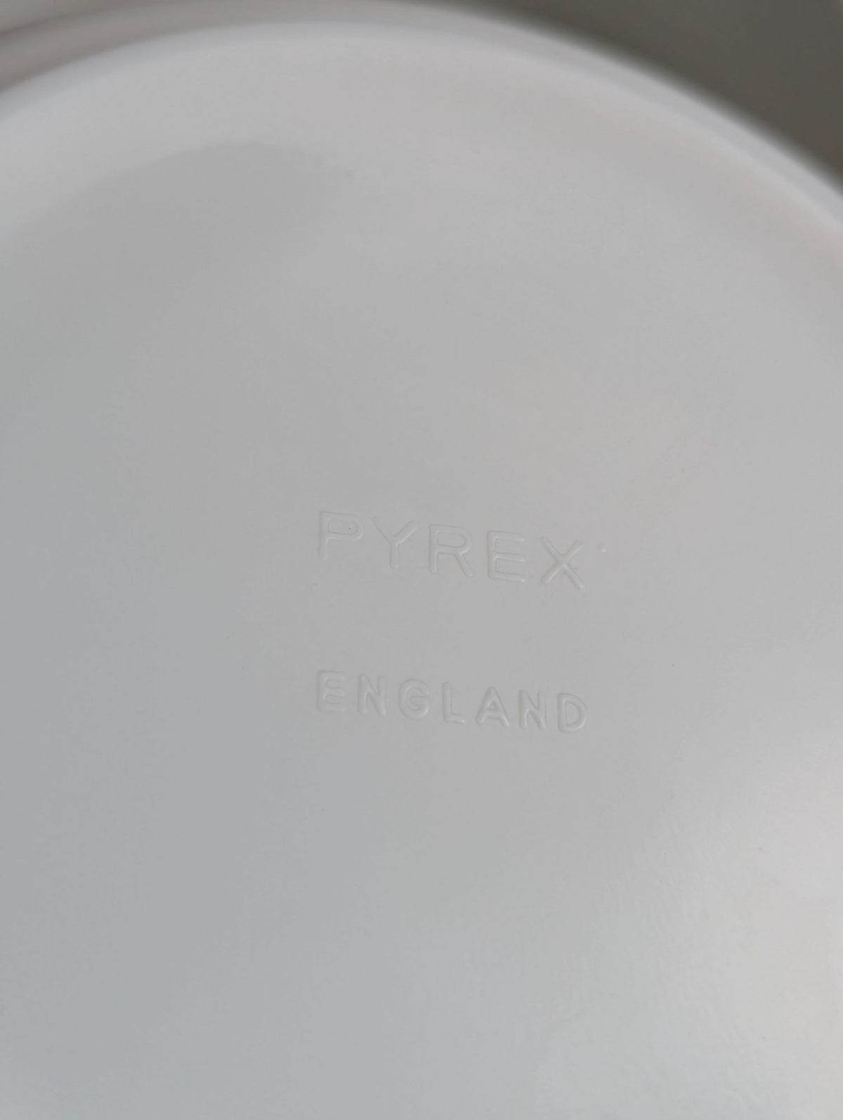 Set of 3 Vintage Pyrex England Emily Spring Garden Milk Glass Casserole Dishes with Lids