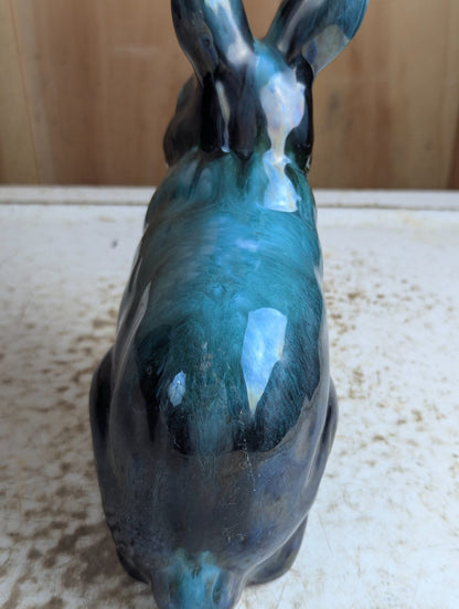 Vintage Blue Mountain Pottery 7" Tall Sitting Rabbit Figurine BMP