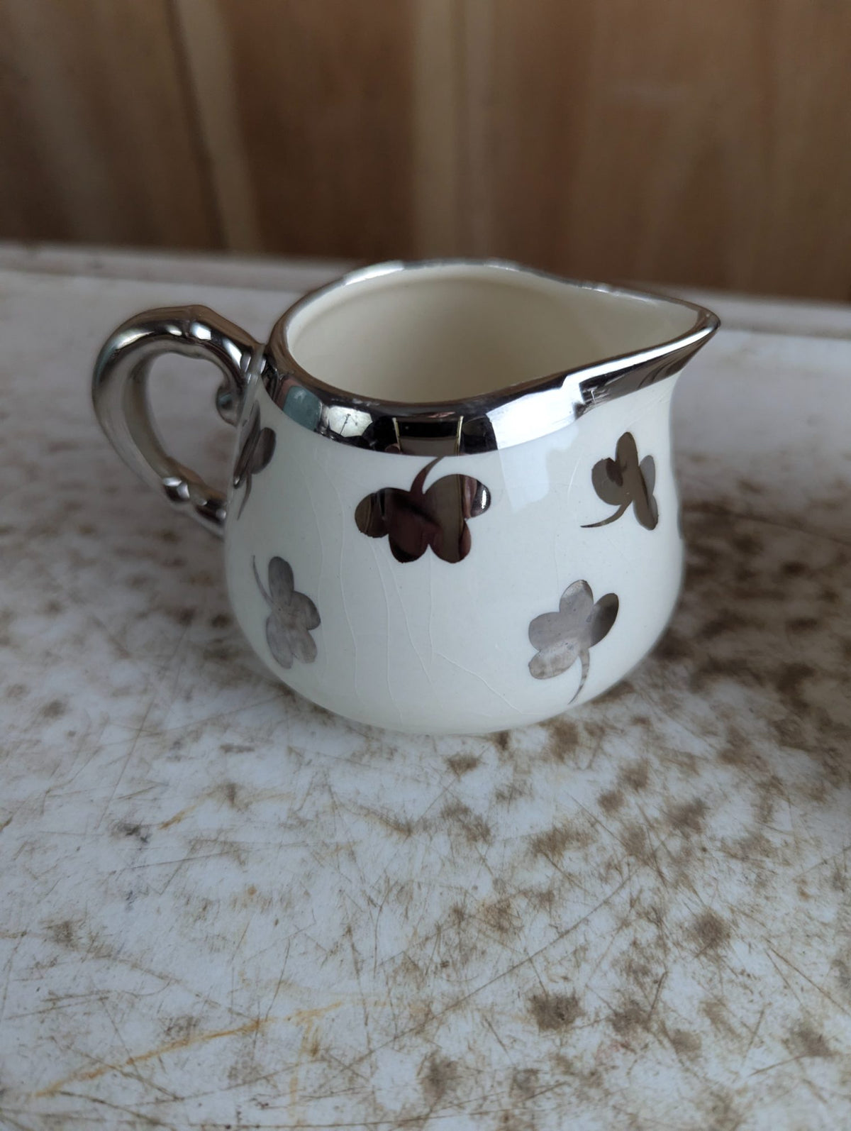 Vintage Sandland Ware Cream and Sugar Set